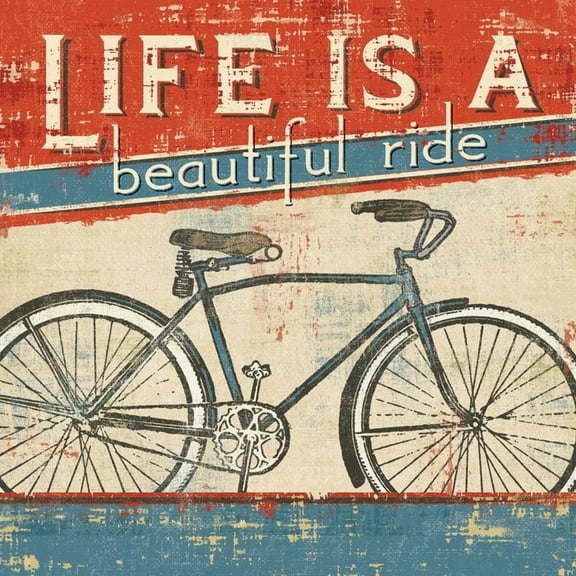 Art.com Beautiful Ride I Art Print by Pela Design, 24" x 24"