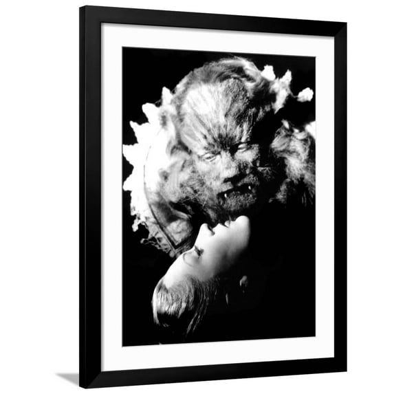 Art.com Beauty and the Beast, (aka 'Belle Et La Bête, La'), Josette Day, Jean Marais, 1946 Photo, Black Frame Wall Art, 32" x 40"