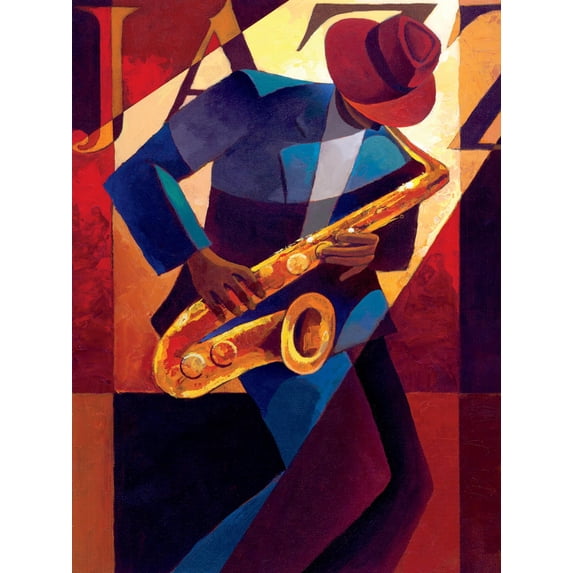 Art.com Bebop Art Print by Keith Mallett, 18" x 24"