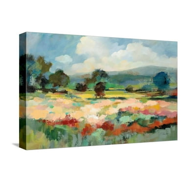 Art.com Before the Summer Rain Stretched Canvas Print Wall Art by Silvia Vassileva, 18" x 12"