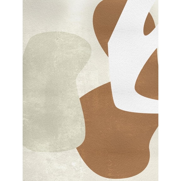 Art.com Beige Stucture I Art Print by Melissa Wang, 18" x 24"