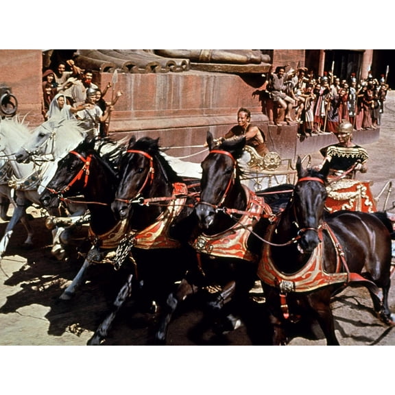 Art.com Ben-Hur, Charlton Heston, Stephen Boyd, 1959 Photo, 16" x 12"
