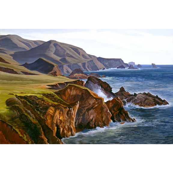 Art.com Big Sur Art Print by Ray Strong, 24" x 16"