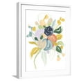 thumbnail image 1 of Art.com Bijoux Bouquet I Art Print by June Vess, White Frame Wall Art, 23" x 29", 1 of 4