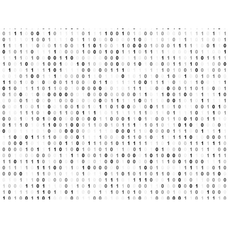 Art.com Binary Code Screen Art Print by iunewind, 16" x 12"