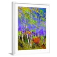 thumbnail image 1 of Art.com Birch Trees In Spring Art Print by Pol Ledent, White Frame Wall Art, 23" x 29", 1 of 5