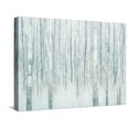 thumbnail image 1 of Art.com Birches in Winter Blue Gray Stretched Canvas Print Wall Art by Julia Purinton, 24" x 18", 1 of 4