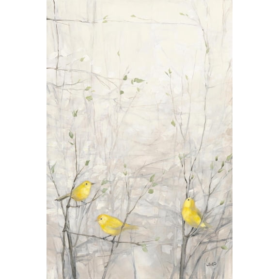 Art.com Birds in Trees I Art Print by Julia Purinton, 12" x 18"