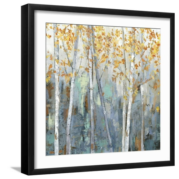 Art.com Bittersweet Landscape Art Print by Allison Pearce, Black Frame Wall Art, 21" x 21"