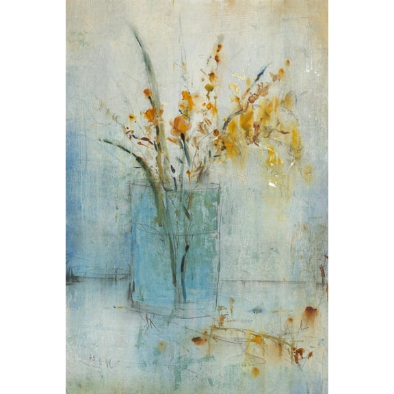 Art.com Blue Container II Art Print by Tim O'toole, 12" x 18"