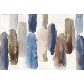 Art.com Blue Harmony Shapes Art Print by Tom Reeves, 18" x 12"