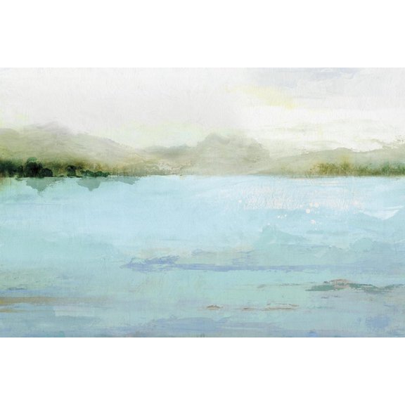 Art.com Blue Lake Art Print by Isabelle Z, 36" x 24"