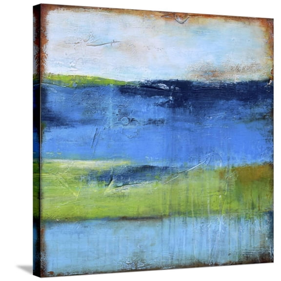 Art.com Blue Ridge Escape II Stretched Canvas Print Wall Art by Erin Ashley, 30" x 30"
