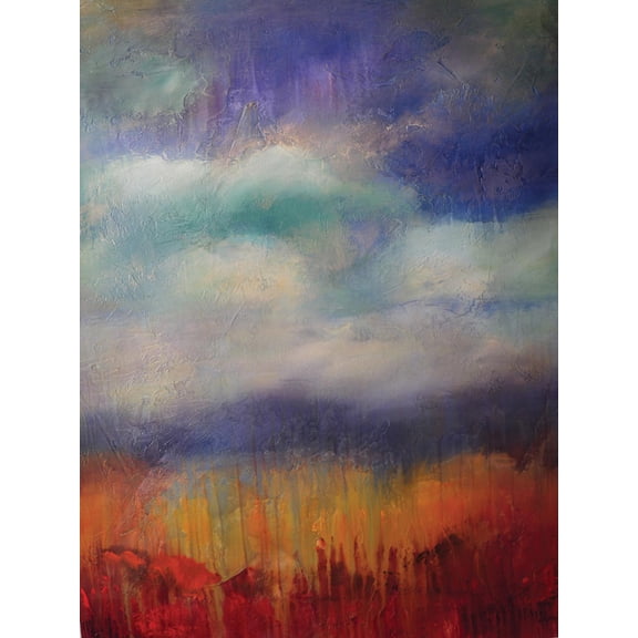 Art.com Blue Skies Art Print by Sokol Hohne, 12" x 16"