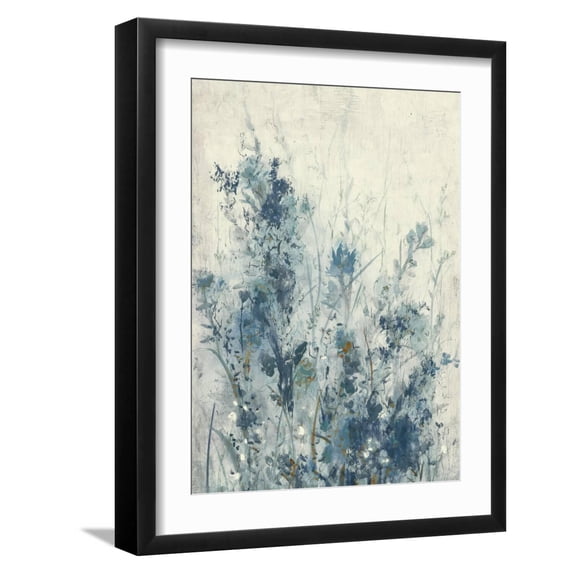 Art.com Blue Spring I Art Print, Black Frame Wall Art, 17" x 21"