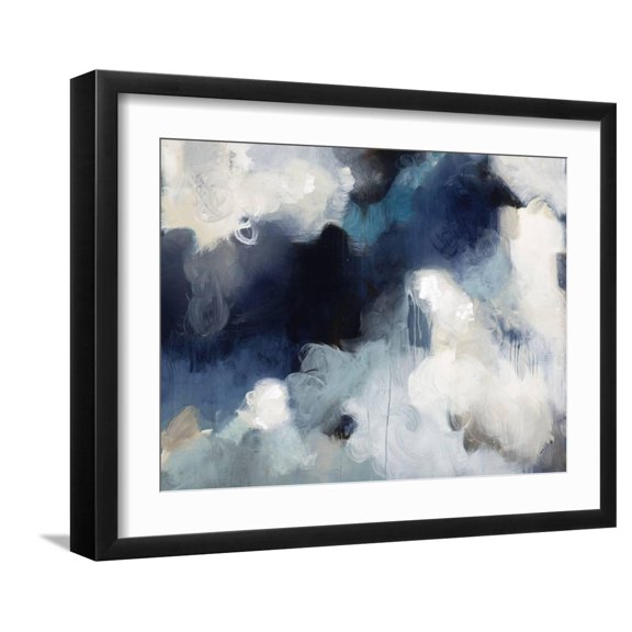 Art.com Blues Giclee Print by Kari Taylor, Black Frame Wall Art, 21" x 17"