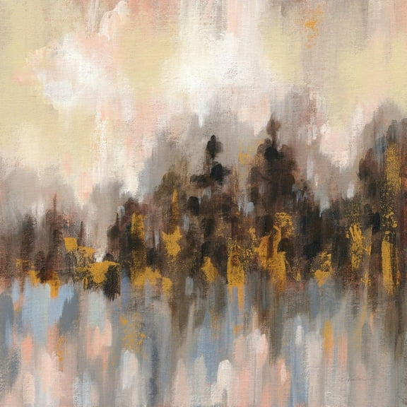 Art.com Blushing Forest I Art Print by Silvia Vassileva, 16" x 16"