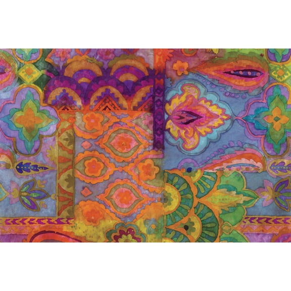 Art.com Boho Bright Art Print by Wild Apple Portfolio, 18" x 12"