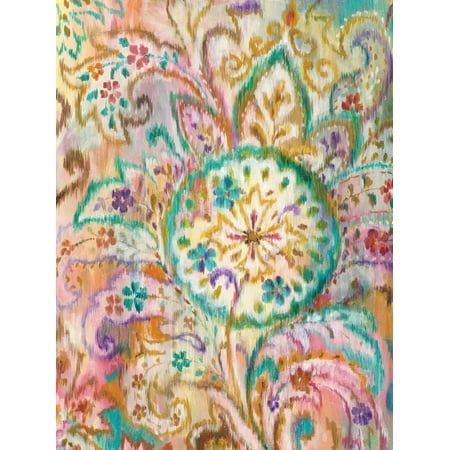 Art.com Boho Paisley I Crop Art Print by Danhui Nai, 12" x 16"