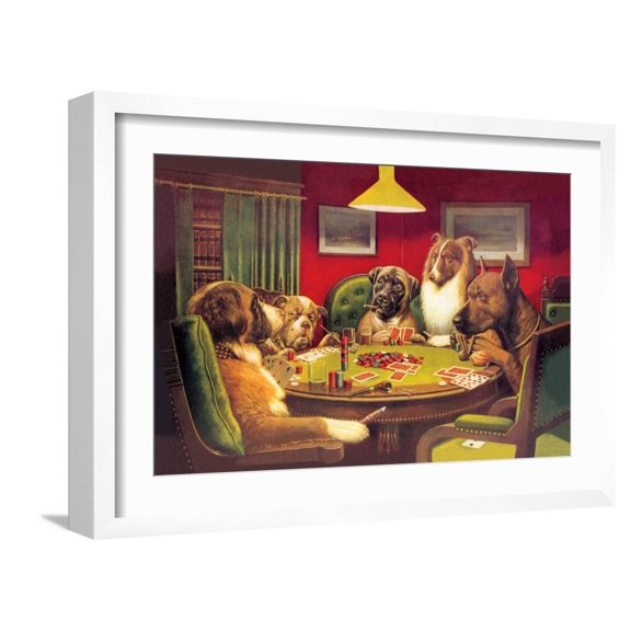 Art.com Bold Bluff Art Print by Cassius Marcellus Coolidge, White Frame Wall Art, 23" x 17"