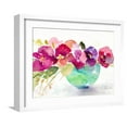 thumbnail image 1 of Art.com Bowl of Blooms Art Print by Lanie Loreth, White Frame Wall Art, 21" x 17", 1 of 5