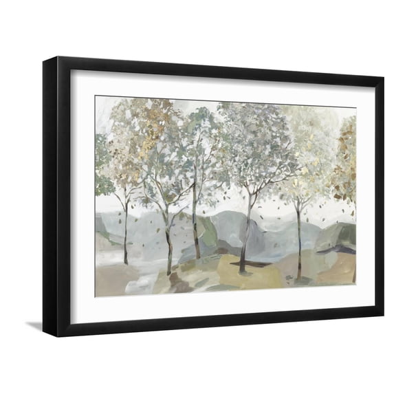 Art.com Breezy Landscape I Art Print by Allison Pearce, Black Frame Wall Art, 23" x 17"