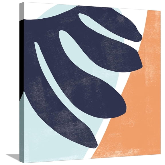 Art.com Bright Wave I Stretched Canvas Print Wall Art by Emma Scarvey, 30" x 30"