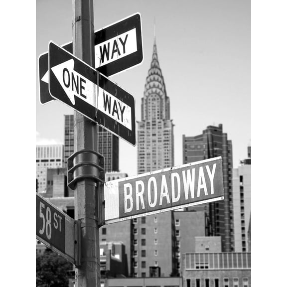 Art.com Broadway Photographic Print, 12" x 16"