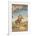 thumbnail image 1 of Art.com Buffalo Bill's Wild West Show Poster, Scout on Horse Art Print, White Frame Wall Art, 32" x 44", 1 of 5