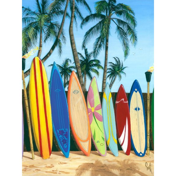 Art.com Bunch of Boards Art Print by Scott Westmoreland, 12" x 16"
