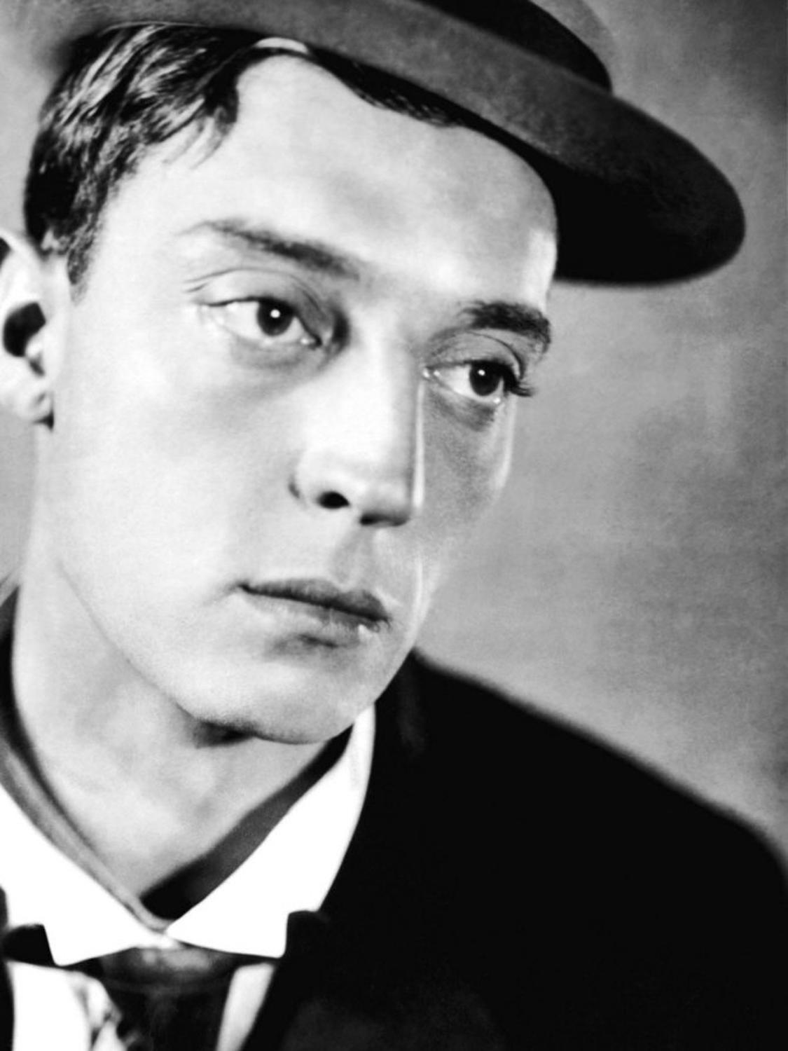 Buster Keaton, 1920s Photo, 24" x 32"