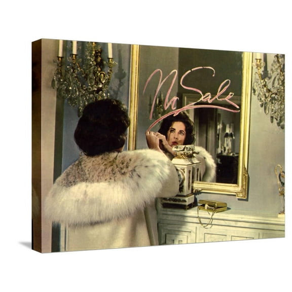 Art.com Butterfield 8, Elizabeth Taylor, 1960 Stretched Canvas Print Wall Art, 24" x 18"