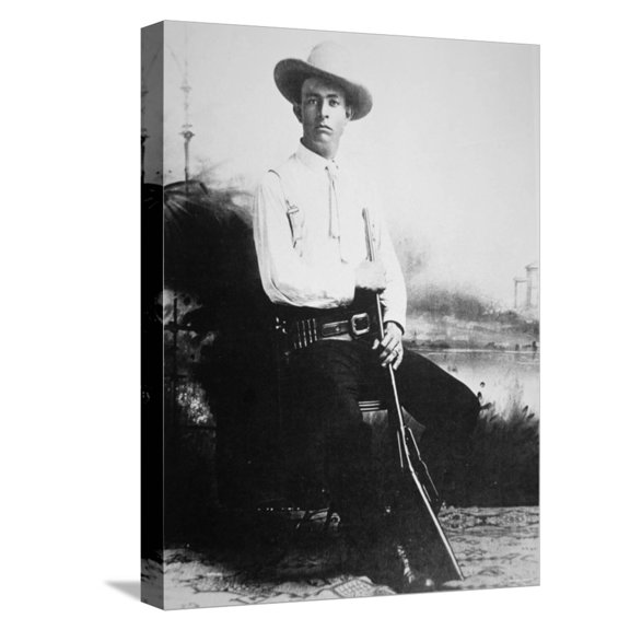 Art.com Captain Frank Hamer, c.1910 Stretched Canvas Print Wall Art, 12" x 16"