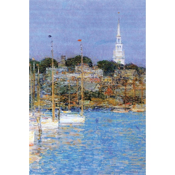 Art.com Cat Boats, Newport Art Print by Childe Hassam, 12" x 18"