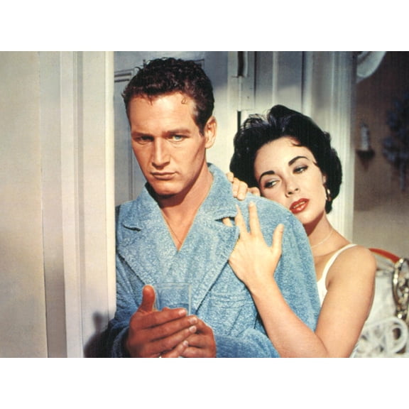 Art.com Cat on a Hot Tin Roof, Paul Newman, Elizabeth Taylor, 1958 Photo, 16" x 12"