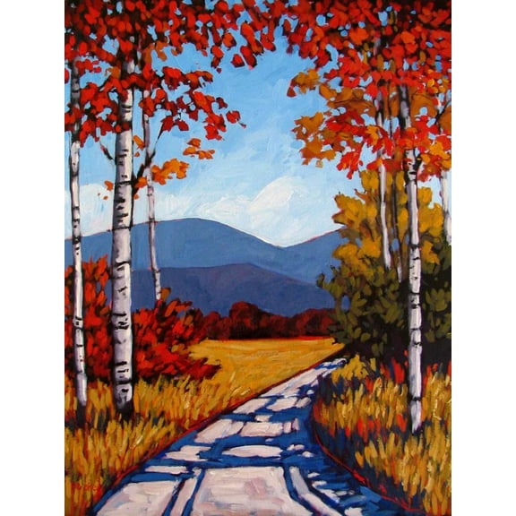 Art.com Catskill Path Art Print by Patty Baker, 12" x 16"