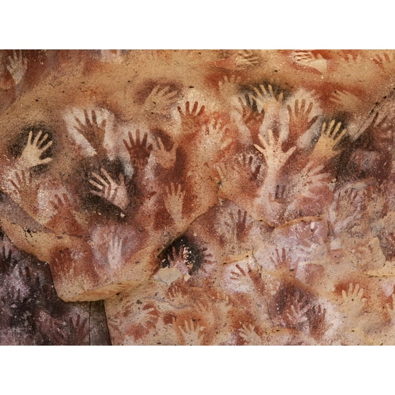 Art.com Cave of the Hands, Argentina Photographic Print by Javier Trueba, 16" x 12"