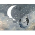 thumbnail image 1 of Art.com Celestial Love I Stretched Canvas Print Wall Art, 24" x 18", 1 of 3
