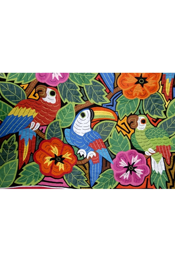 Central America, Panama, Cristobal. Kuna Indian traditional molas. Photographic Print by Cindy Miller Hopkins, 18" x 12"