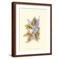 thumbnail image 1 of Art.com Chickadee and Oak Leaves Art Print by Janet Mandel, Brown Frame Wall Art, 17" x 21", 1 of 5