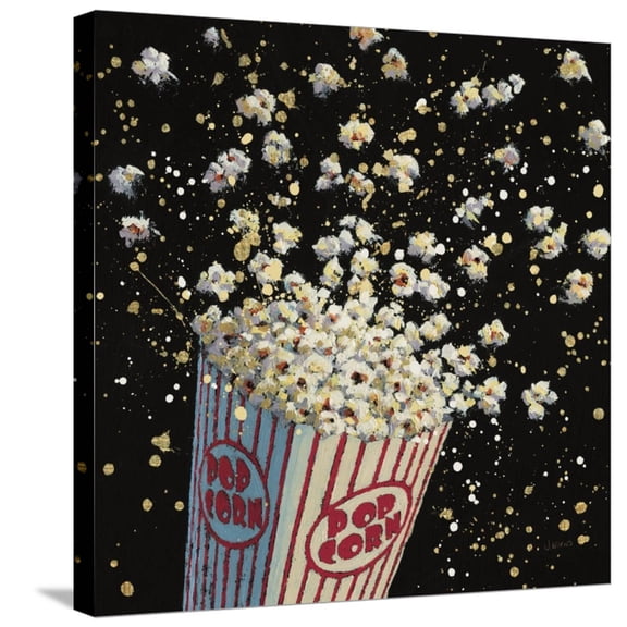 Art.com Cinema Pop Stretched Canvas Print Wall Art by James Wiens, 24" x 24"