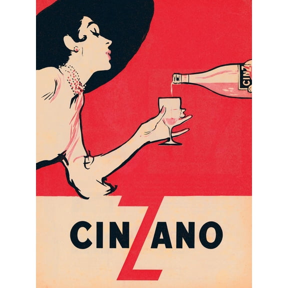 Art.com Cinzano Art Print, 12" x 16"