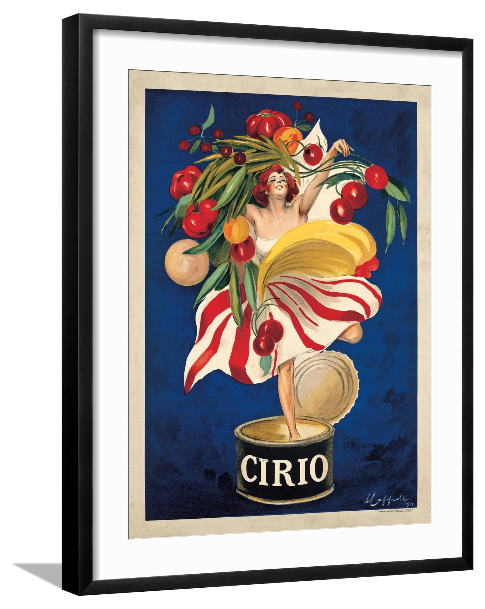 Art.com Cirio Art Print by Leonetto Cappiello, Black Frame Wall Art, 23 ...