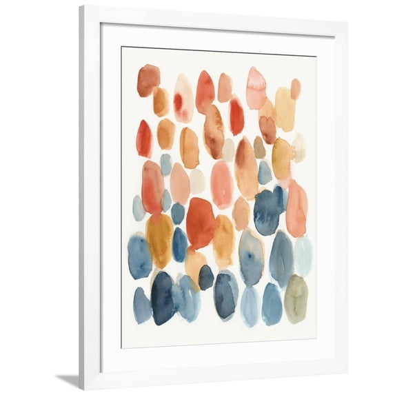 Art.com Citrus Season I Art Print by Chariklia Zarris, White Frame Wall Art, 32" x 40"