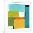 thumbnail image 1 of Art.com City Square I Art Print by Erica J. Vess, White Frame Wall Art, 38" x 38", 1 of 5