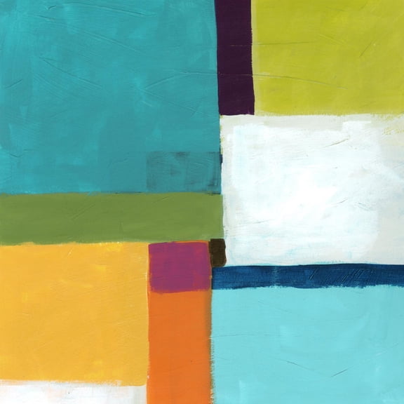 Art.com City Square IV Art Print by Erica J. Vess, 16" x 16"