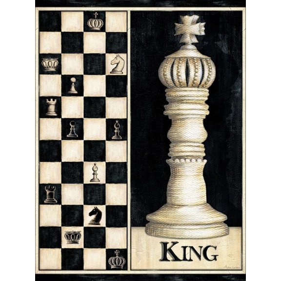 Art.com Classic King Art Print by Andrea Laliberte, 12" x 16"