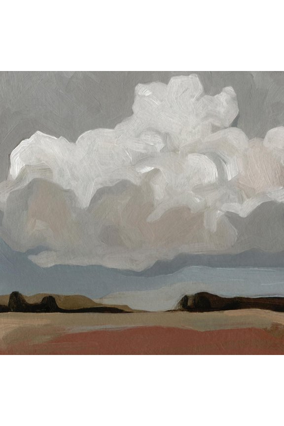 Cloud Formation I Art Print by Emma Scarvey, 16" x 16"