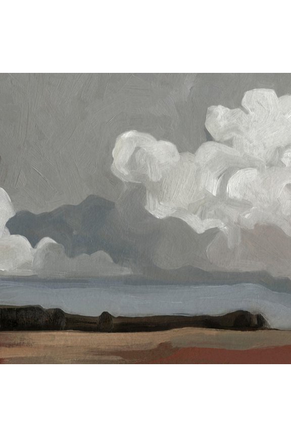Cloud Formation II Art Print by Emma Scarvey, 30" x 30"