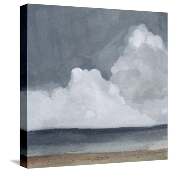 Art.com Cloud Landscape I Stretched Canvas Print Wall Art by Emma Scarvey, 16" x 16"